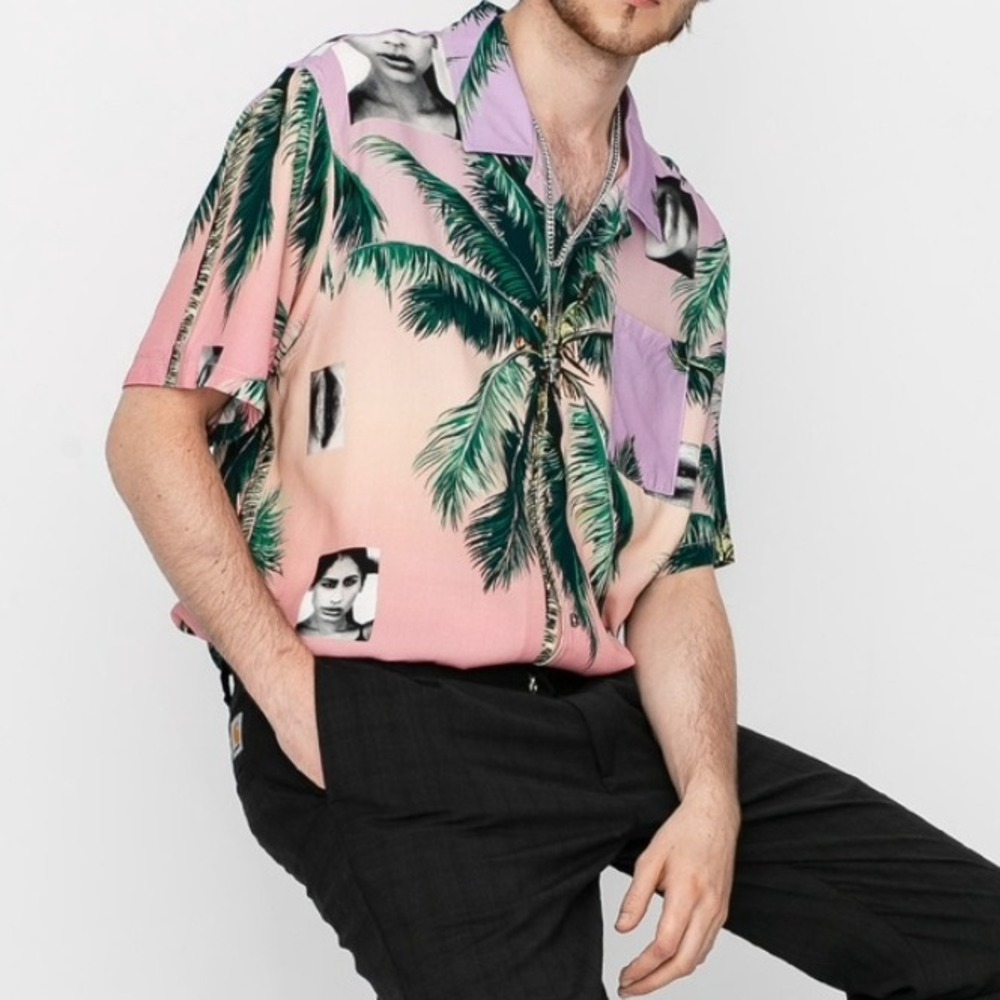 HUF Molly Resort Men's Shirt Size S‎ Tropical Streetwear Beach Resort Limited